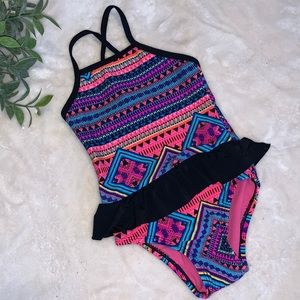 INGEAR Swim Baby Swimsuit 12M EUC Pink Black